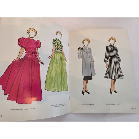 Tom Tierney Ronald & Nancy Reagan Paper Dolls In Full Color Book Set - Picture 4 of 5